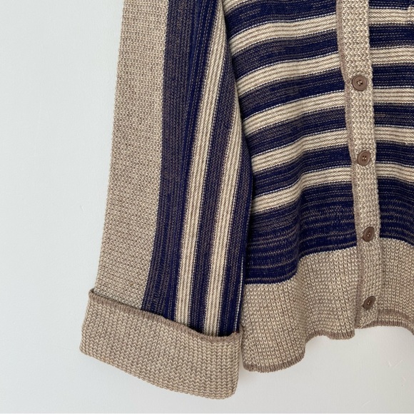 Vintage '60s Micmac St Tropez Wool Bell Sleeve Cardigan Sweater size Medium - Picture 8 of 10